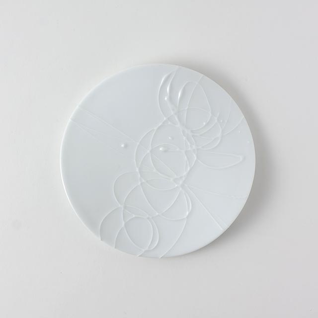 長江重和　水のかたち皿（S)