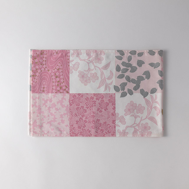 テーブルランナー ピンク花