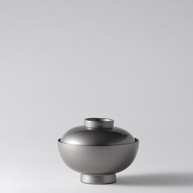 漆シルバー　吸物椀