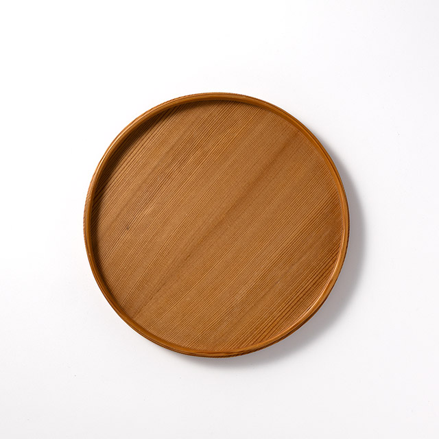 曲げワッパ 白木20cmトレー