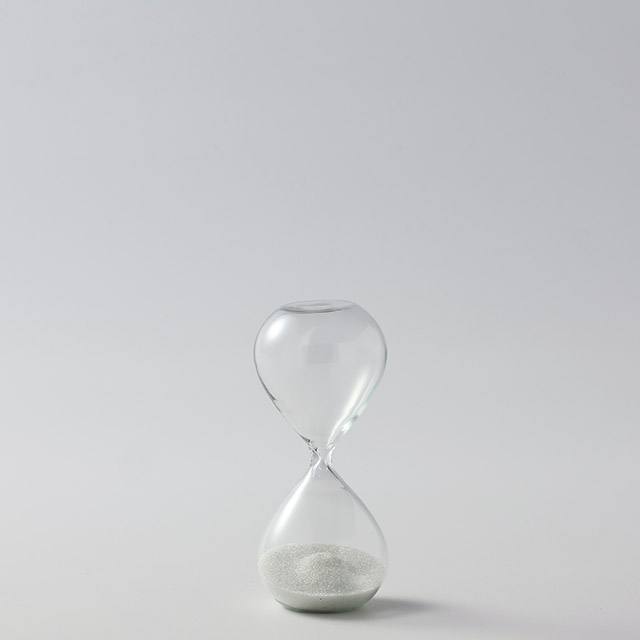 ガラス 3分砂時計