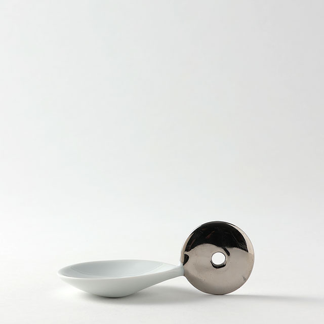 essence アミューズスプーン 白/シルバー大