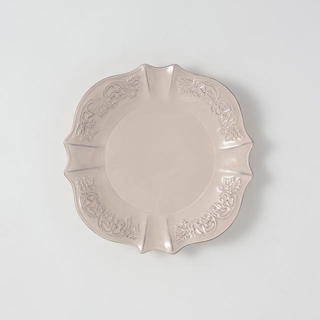 サンゴ色プレート　スクエア