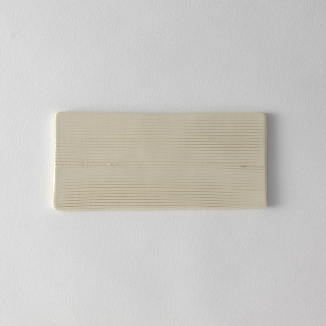 Bo-do 長角板皿18×8 白