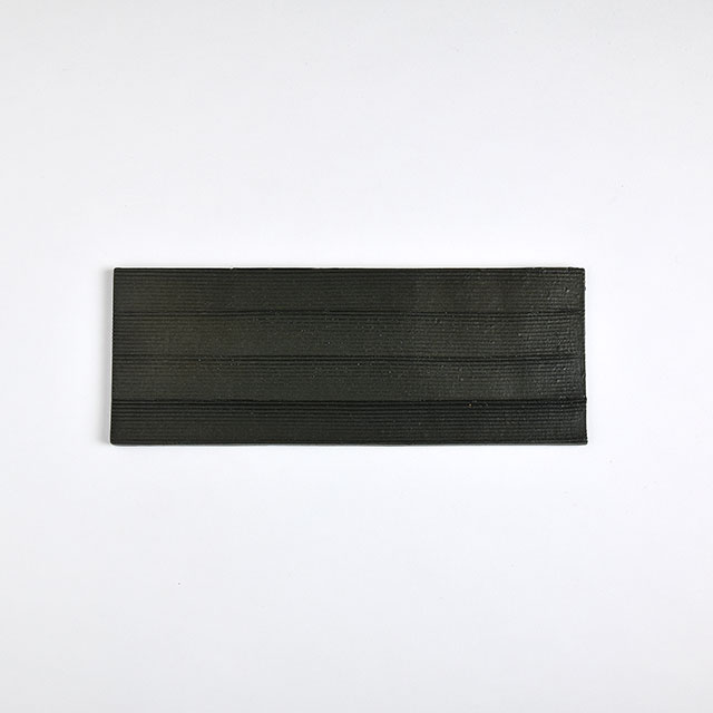 Bo-do　黒シート　長角皿（カワラ）