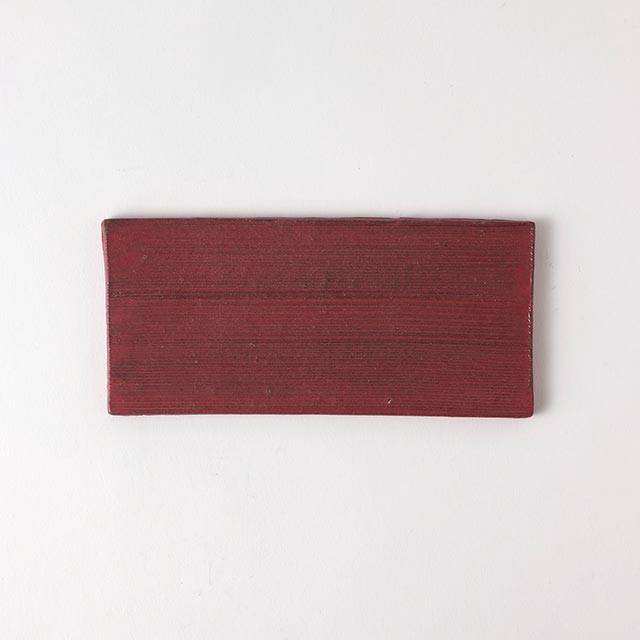 Bo-do　長角板皿18×8　ピンク　