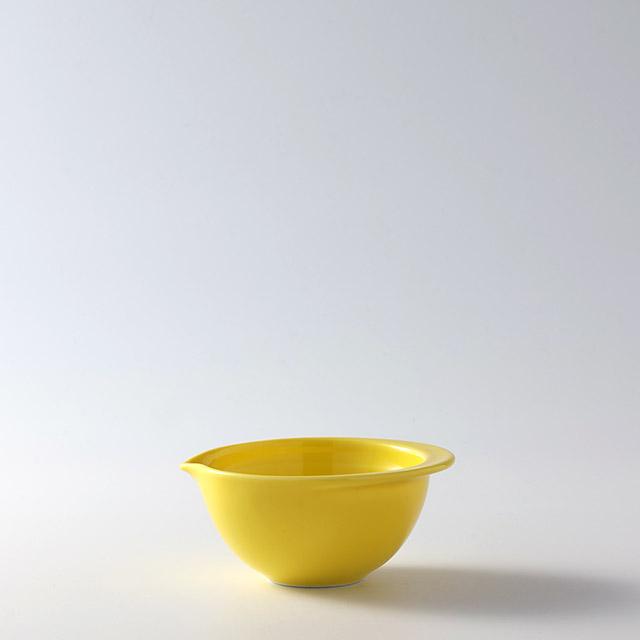 ボール片口 黄(小)8.5×10.5