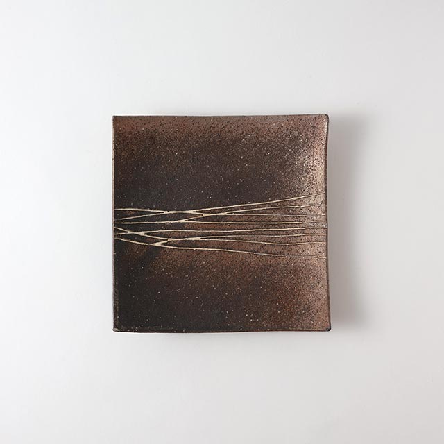 奥田章 TOKUSA角皿 18cm