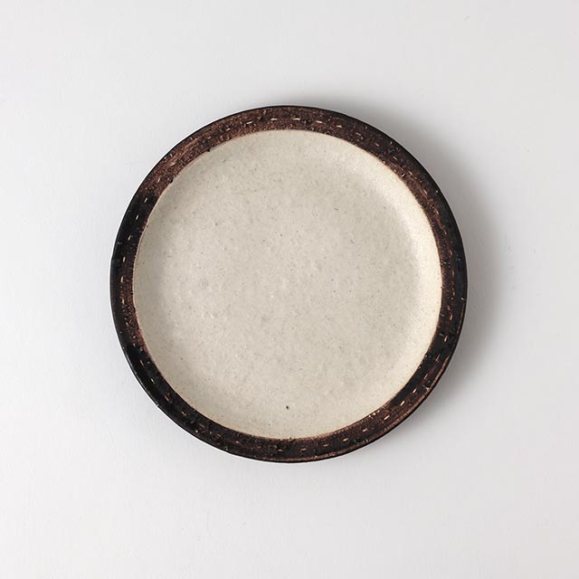 金井啓 かきおとしステッチ リムプレート