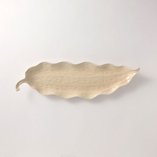 葉型プレート(イエロー)