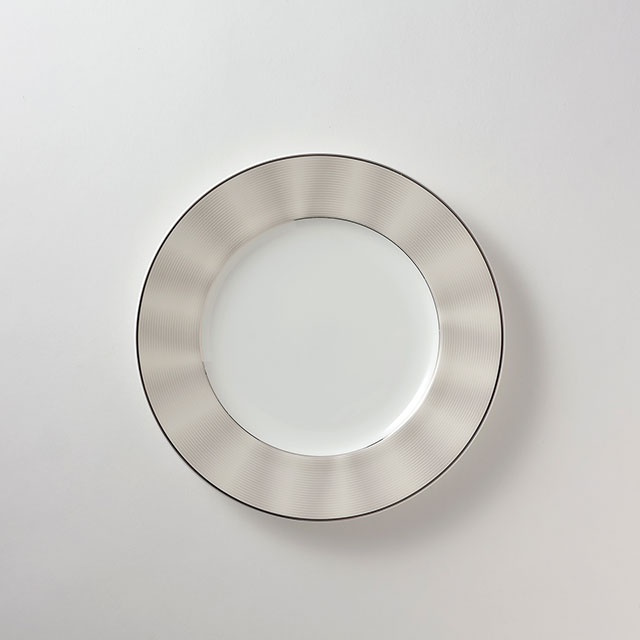 エリートモダンプレート　白／金21