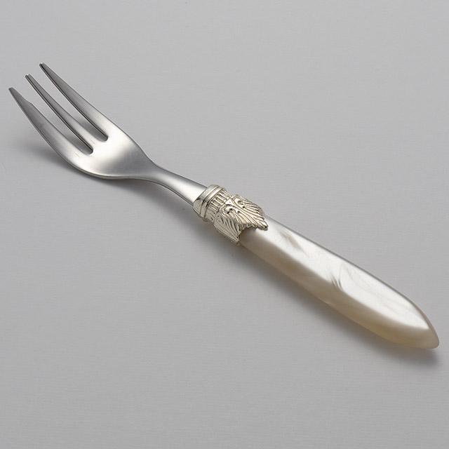 laura パールアイボリーデザートフォーク