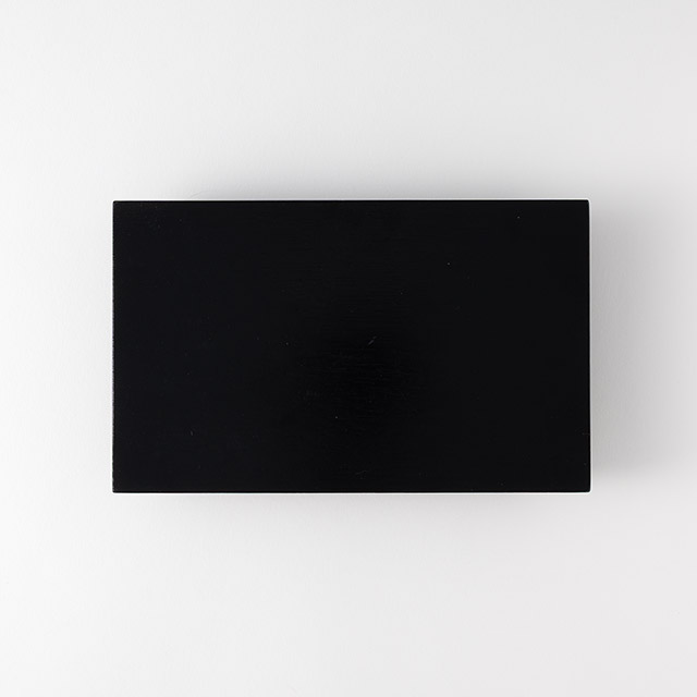 艶消し板膳 24.5×15 黒
