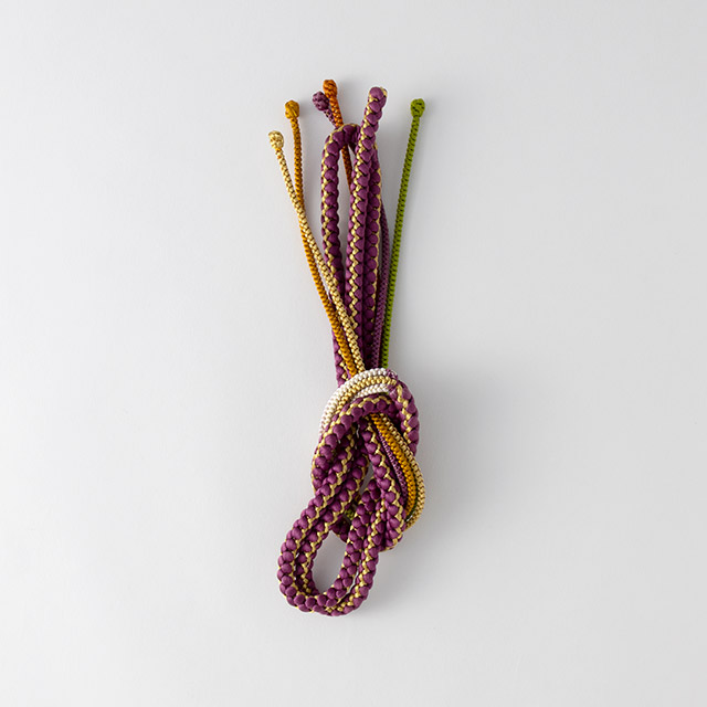 組紐　紫金（細紐５本付き）