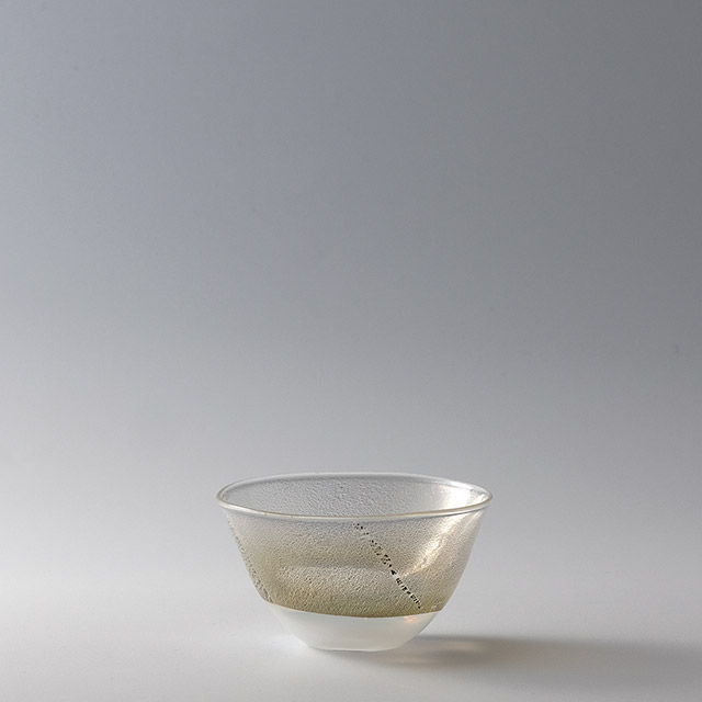 橋村大作　白銀ぐい呑み