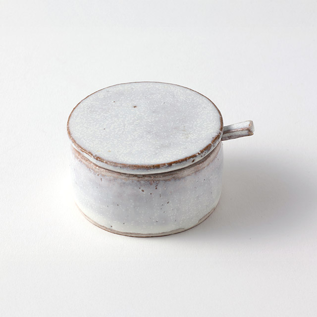 小山久美枝 フタ付丸薬味入