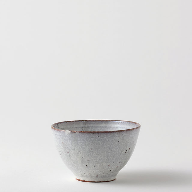 小山久美枝 茶碗 つや 白