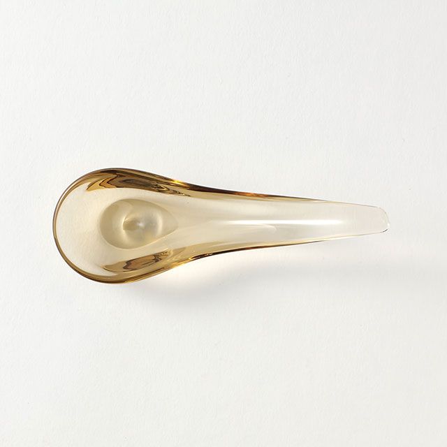 ガラスアミューズスプーンSU 茶