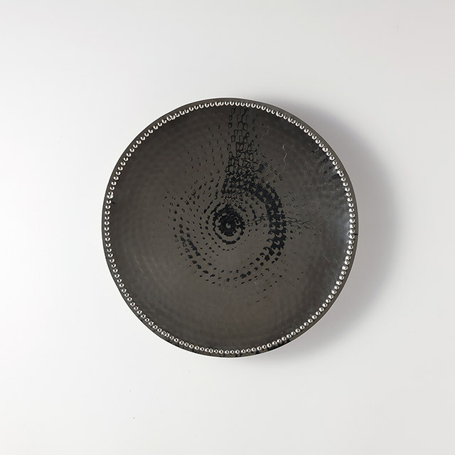 メタル ポリシュト 丸プレートL 24cm