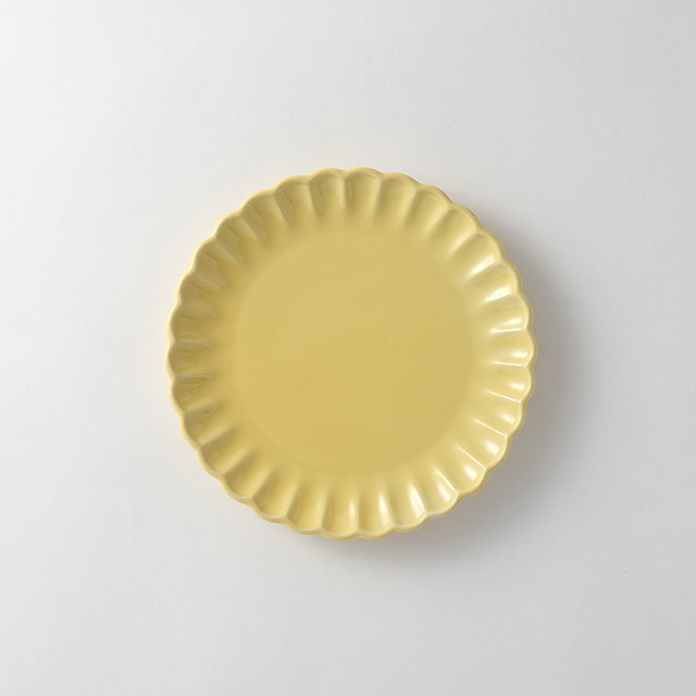 デイジー イエロー プレート 21.5cm