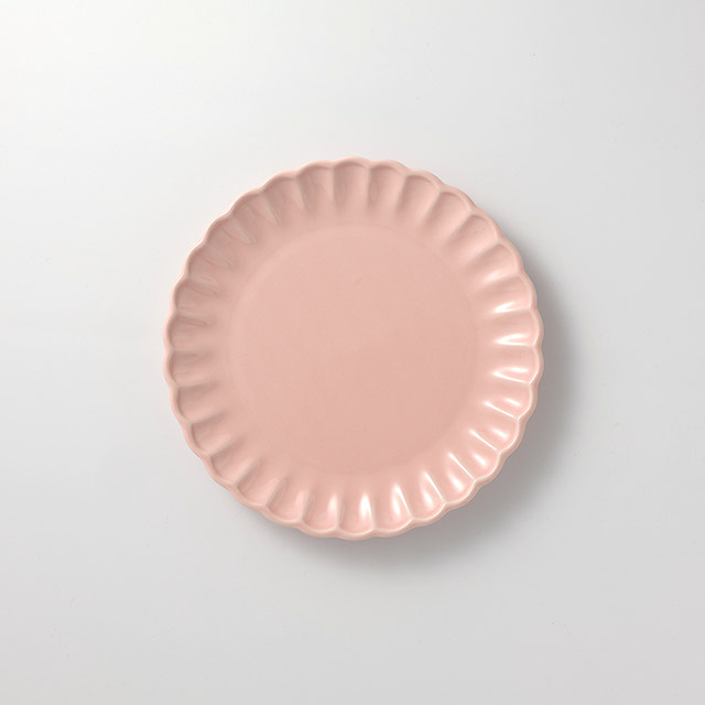 デイジー　ピンク　プレート　21.5cm