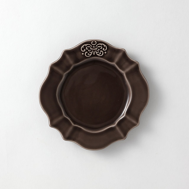 アッシュ丸ブレッド皿16cm