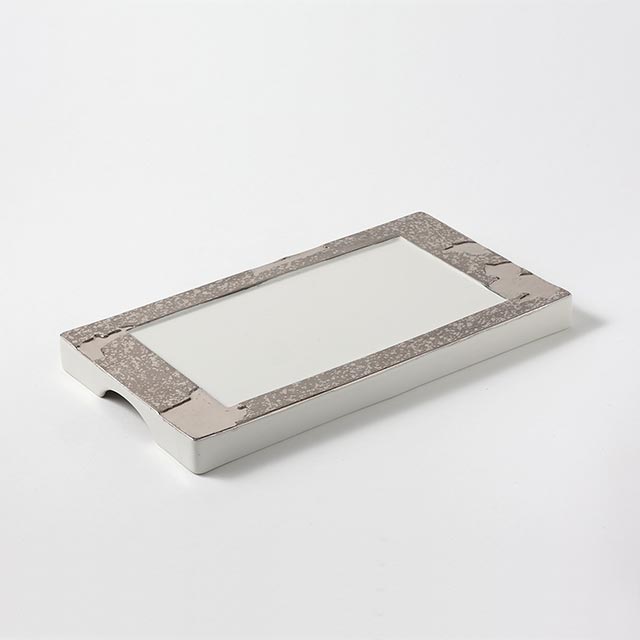 平高台　渕プラチナ長皿