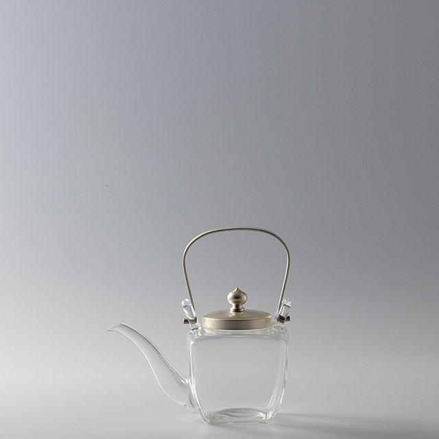 冷酒注ぎ　角ミニサイズ　銀リフト