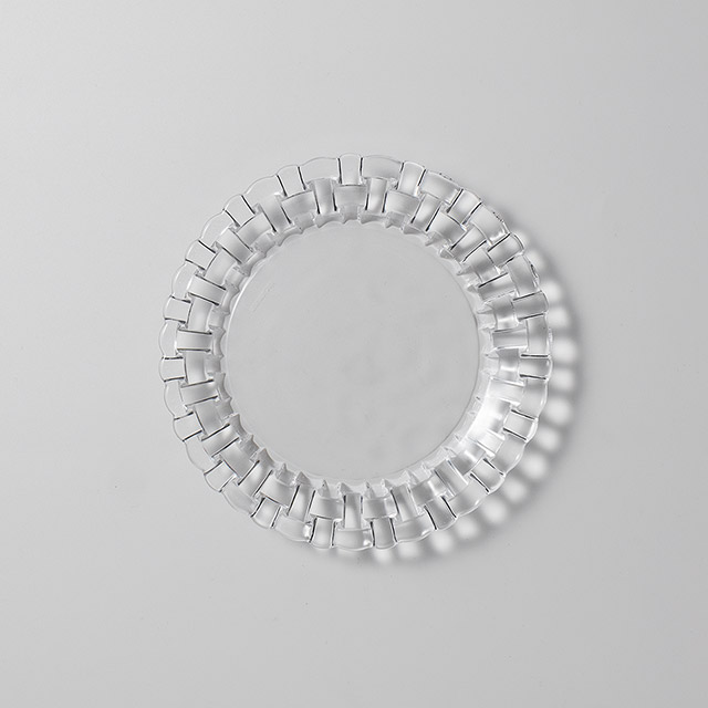 Nachtmann BOSSA NOVA ガラス丸皿 15cm