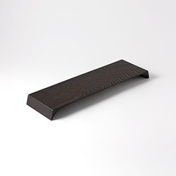 下尾和彦　茶木長角プレートM　高台