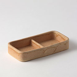 黄瀬戸　土鍋　薬味入れ