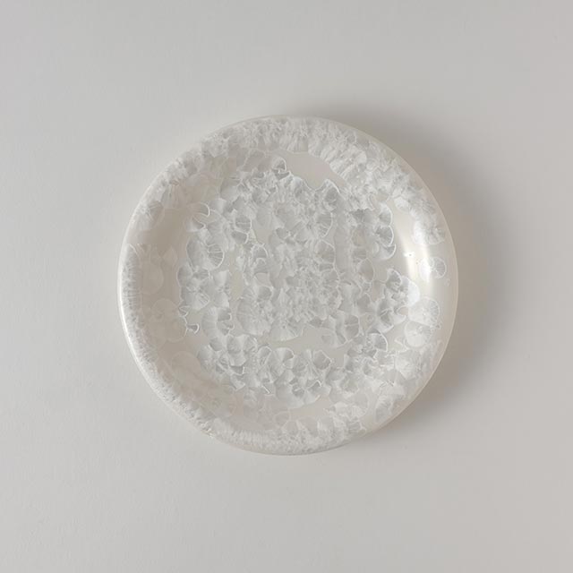 由水常雄 結晶柚 小皿15.5