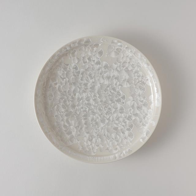 由水常雄　結晶柚　中皿