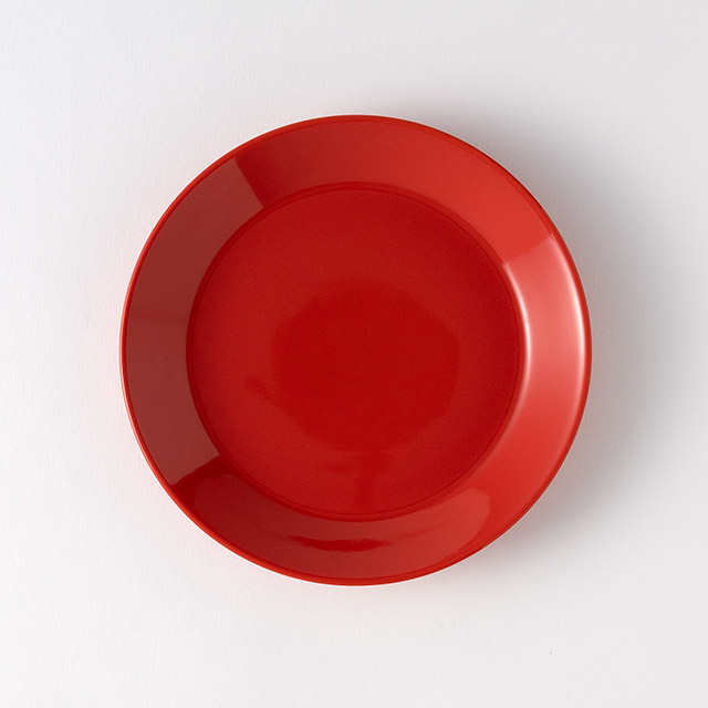 イッタラ ティーマ17cmプレート レッド