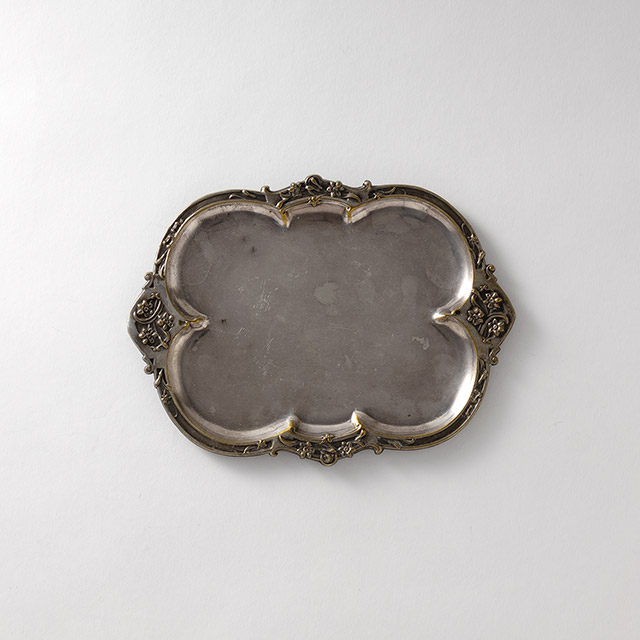 イギリス アンティーク シルバートレーH