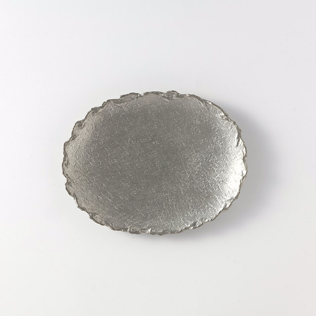 中村百合恵　錫オーバルプレート大