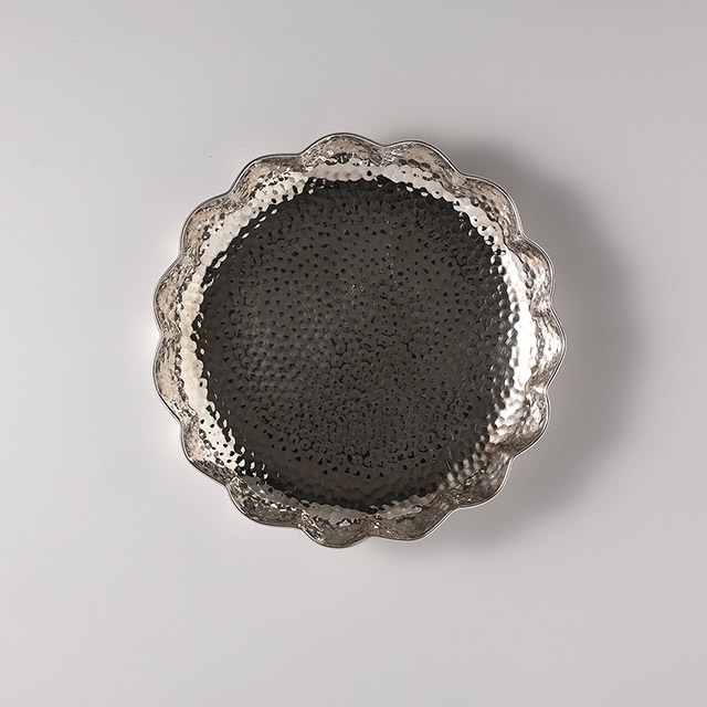 メタル　平丸ボール20cmフリル