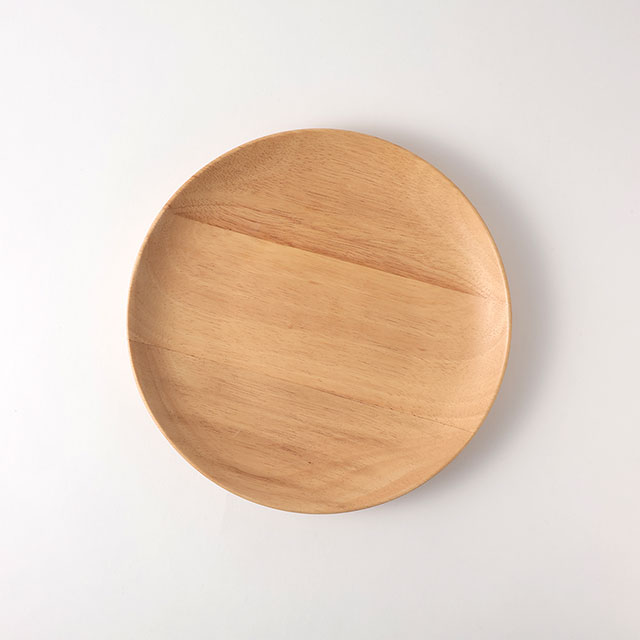 ボンディ　プレート　白木丸28cm