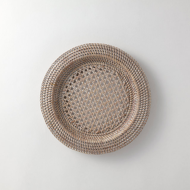 ボッサデゴ　ラタン丸シート29cm