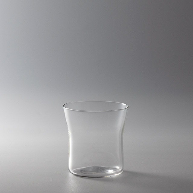 薄グラス　透明　ワイド