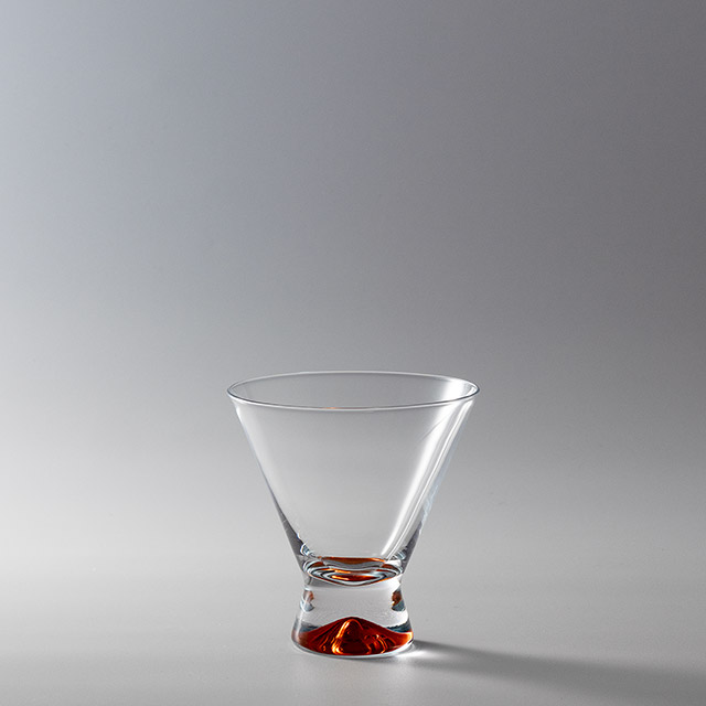 ダンスク　スペクトラカクテルグラス　オレンジ