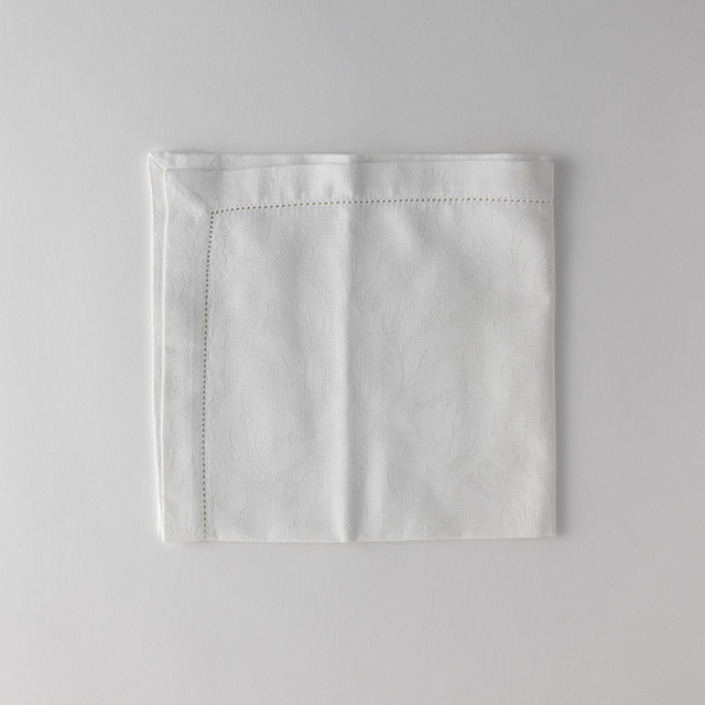ナプキン　RA・P　地模様　白