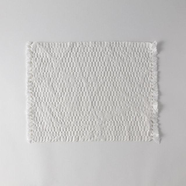 ランチョンマット　白　RA・P　房