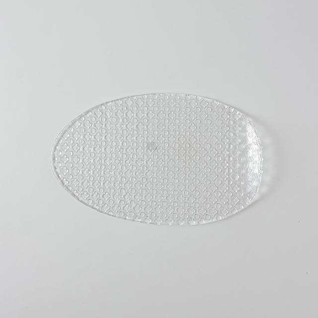 ローレ楕円ガラスプレート模様入(M)