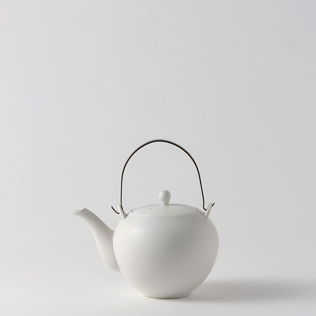 上野万梨子Prココン土瓶　白