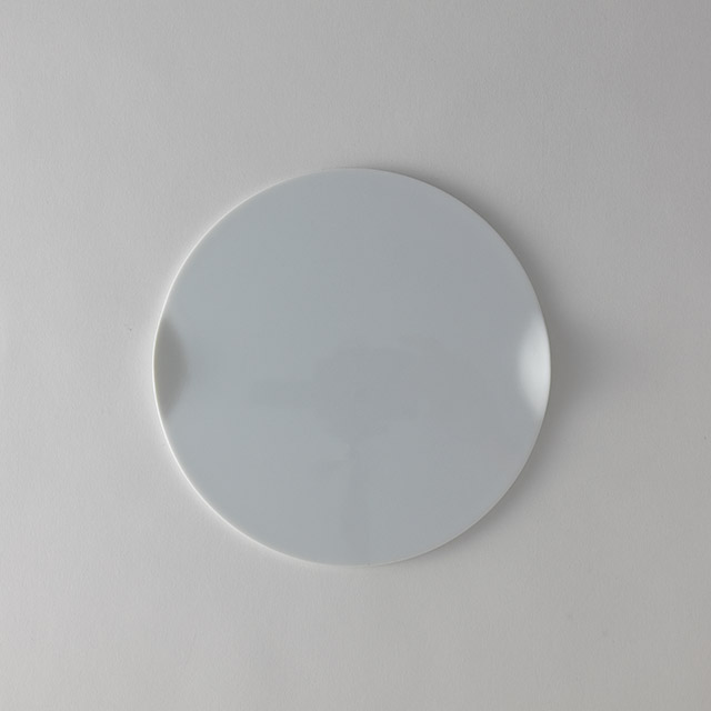 ピアホワイト　グランヌ23フラット皿