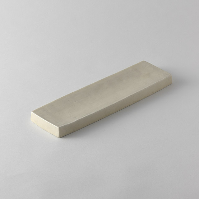 ロングプレートフラット厚　オフホワイト