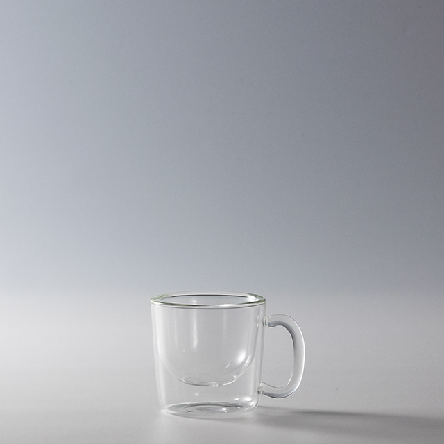 ダブルガラス　コーヒーカップ100ml