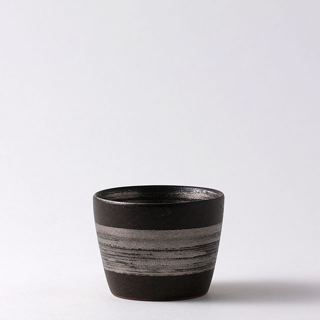 和食器 そばちょこ 茶/銀