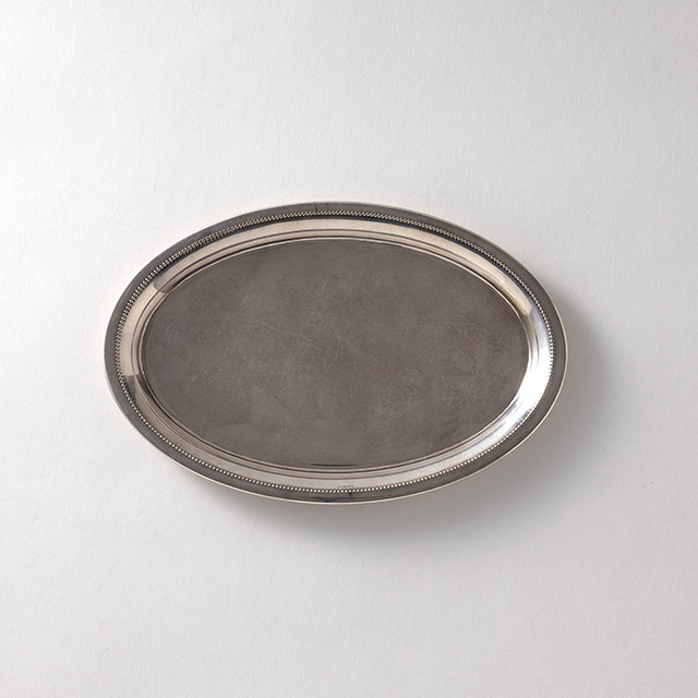 シルバーオーバルプレート STH